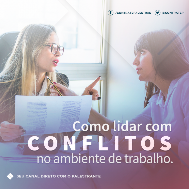 Como lidar com conflitos no ambiente de trabalho.